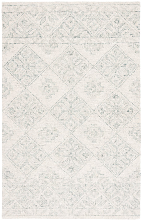 Safavieh Martha Stewart Msr4651M Ivory/Light Blue Rug.