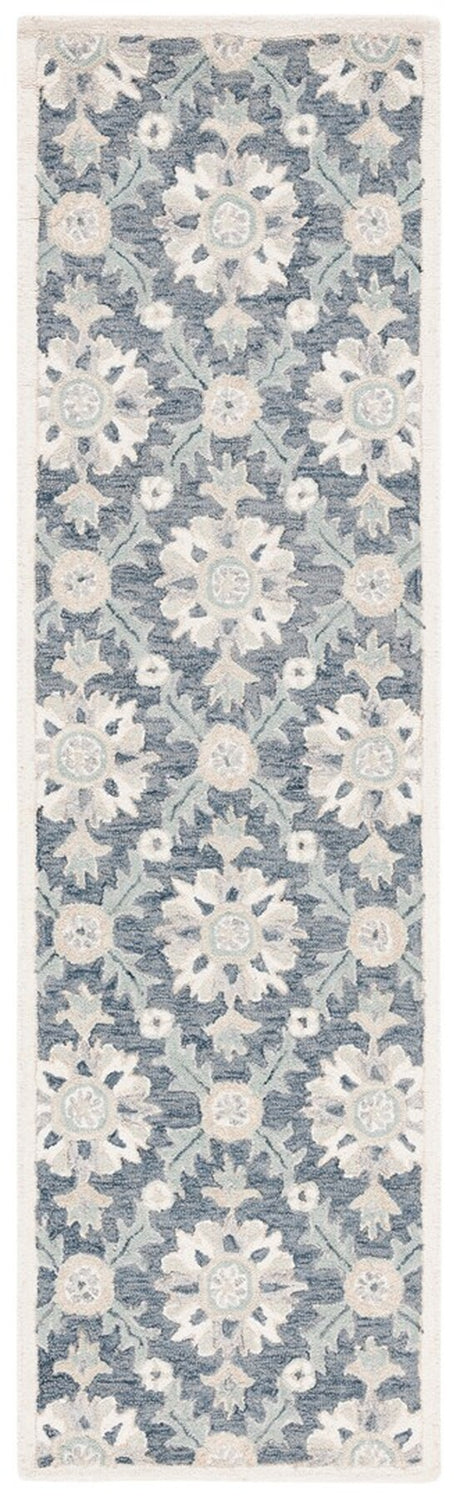 Safavieh Martha Stewart Msr4750M Blue/Ivory Rug.