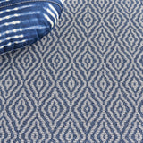 Safavieh Martha Stewart Msr484N Navy/Light Grey Rug.