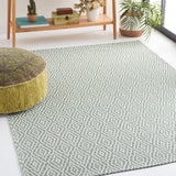Safavieh Martha Stewart Msr484Y Green/Ivory Rug.