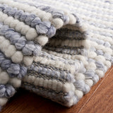 Safavieh Martha Stewart Msr9650M Ivory/Blue Rug.
