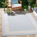 Safavieh Martha Stewart Indoor Outdoor Msro317A Blue/Ivory Rug.