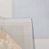 Safavieh Martha Stewart Indoor Outdoor Msro317A Blue/Ivory Rug.