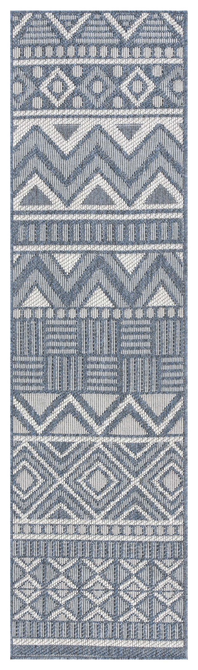 Safavieh Martha Stewart Indoor Outdoor Msro318N Navy/Creme Rug.