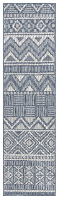 Safavieh Martha Stewart Indoor Outdoor Msro318N Navy/Creme Area Rug