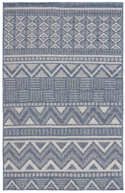 Safavieh Martha Stewart Indoor Outdoor Msro318N Navy/Creme Area Rug