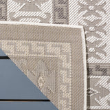 Safavieh Martha Stewart Indoor Outdoor Msro327F Grey/Ivory Rug.