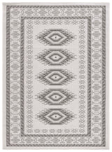 Safavieh Martha Stewart Indoor Outdoor Msro327F Grey/Ivory Rug.