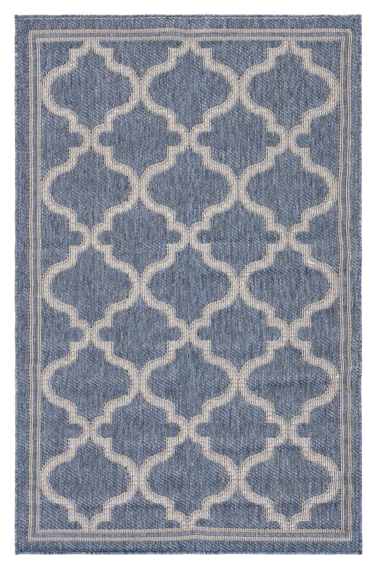 Safavieh Martha Stewart Indoor Outdoor Msro336H Charcoal/Ivory Area Rug