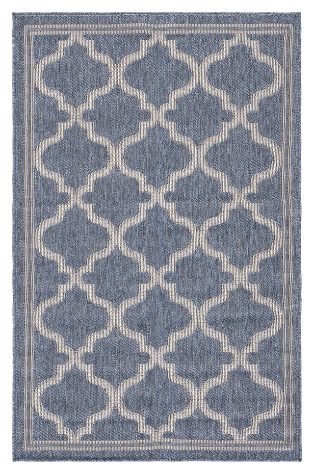 Safavieh Martha Stewart Indoor Outdoor Msro336H Charcoal/Ivory Rug.