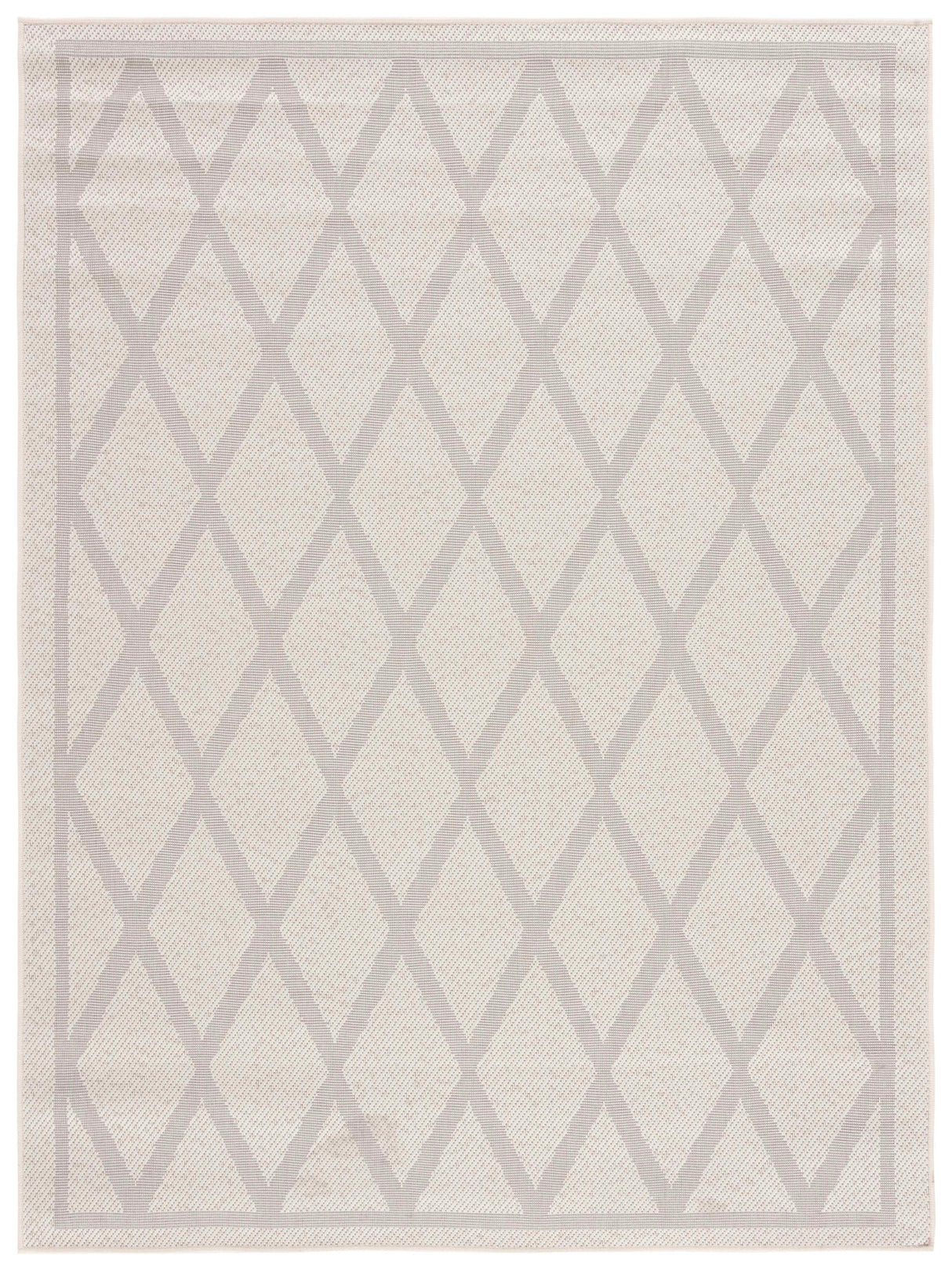 Safavieh Msr Cy Indoor/Outdoor Msro805A Ivory/Light Grey Rug.