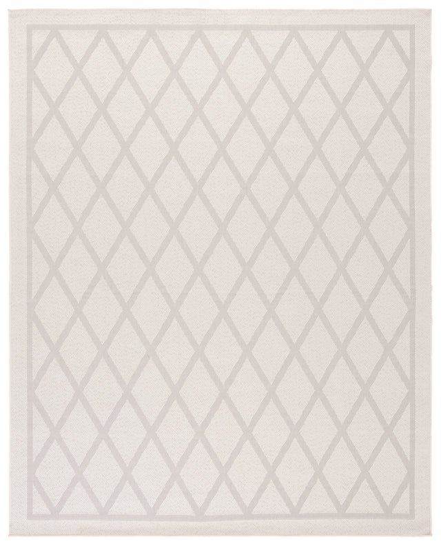 Safavieh Msr Cy Indoor/Outdoor Msro805A Ivory/Light Grey Rug.