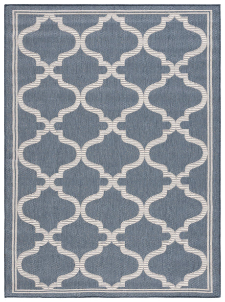 Safavieh Msr Cy Indoor/Outdoor Msro810M Light Blue/Ivory Rug.