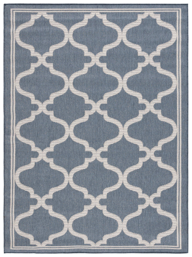 Safavieh Msr Cy Indoor/Outdoor Msro810M Light Blue/Ivory Rug.