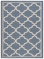 Safavieh Msr Cy Indoor/Outdoor Msro810M Light Blue/Ivory Rug.