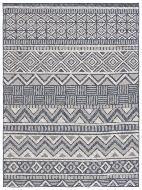 Safavieh Msr Cy Indoor/Outdoor Msro818N Navy/Creme Rug.