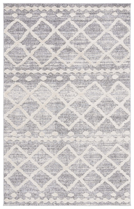 Safavieh Martha Stewart Lucia Shag Msrs0750F Grey/Ivory Rug.