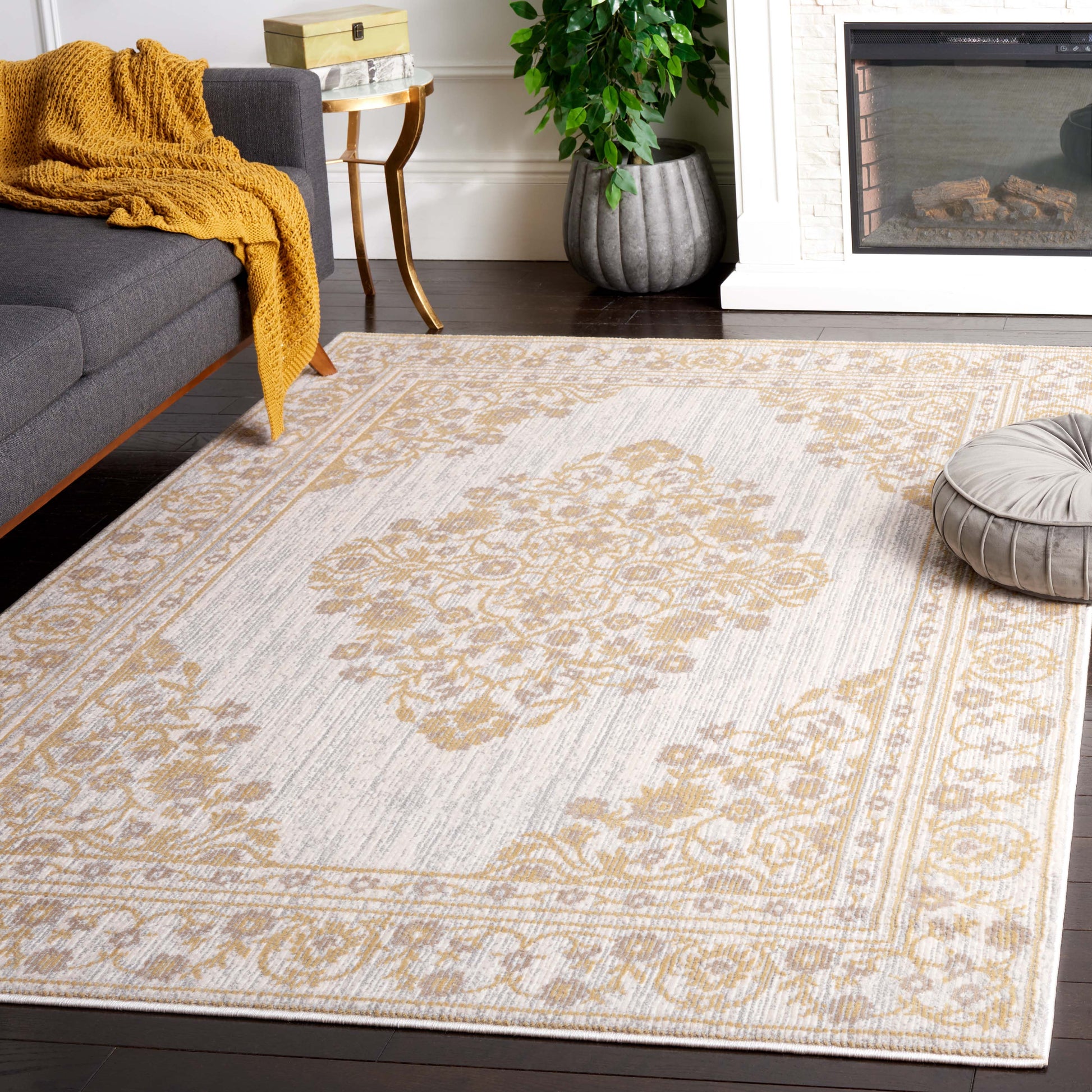 Safavieh Msrs 2020 Msrs503D Ivory/Gold Area Rug