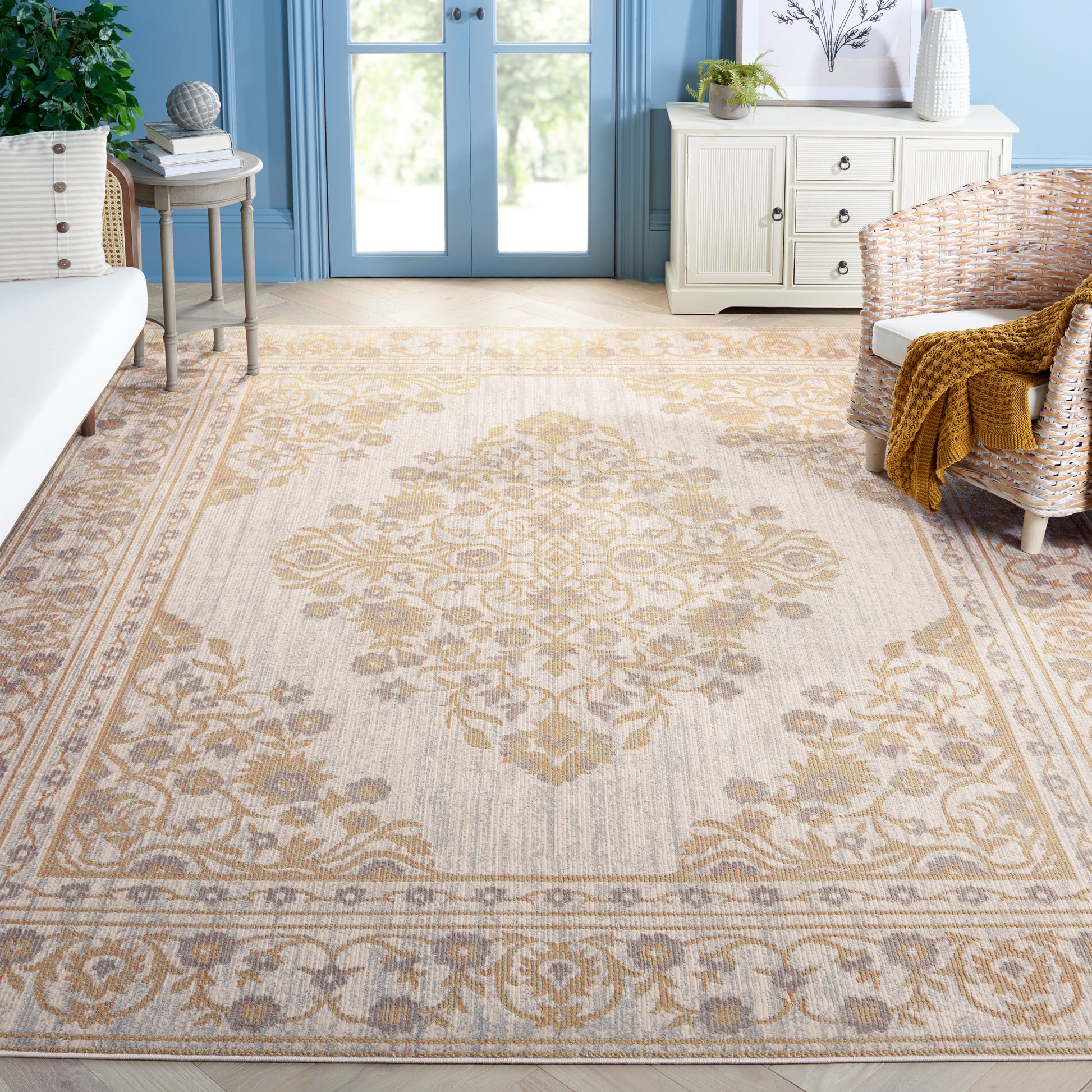 Safavieh Msrs 2020 Msrs503D Ivory/Gold Area Rug