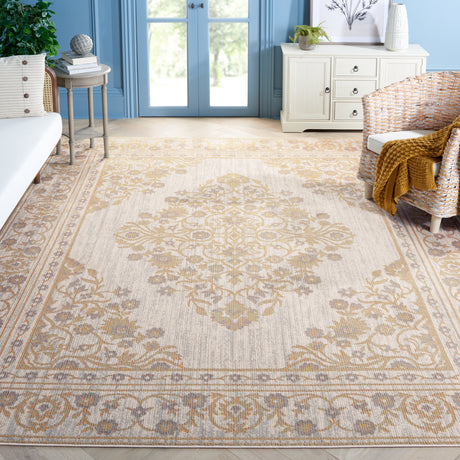 Safavieh Msrs 2020 Msrs503D Ivory/Gold Rug.