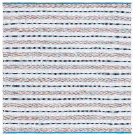 Safavieh Montauk Mtk702K Turquoise/Ivory Rug.