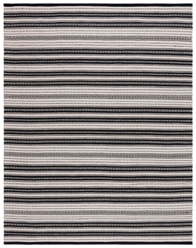 Safavieh Montauk Mtk726Z Black/Ivory Rug.