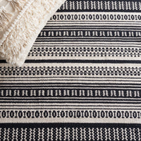 Safavieh Montauk Mtk729Z Black/Ivory Area Rug