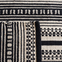 Safavieh Montauk Mtk729Z Black/Ivory Area Rug