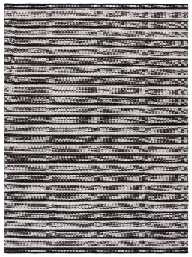 Safavieh Montauk Mtk730Z Black/Ivory Rug.