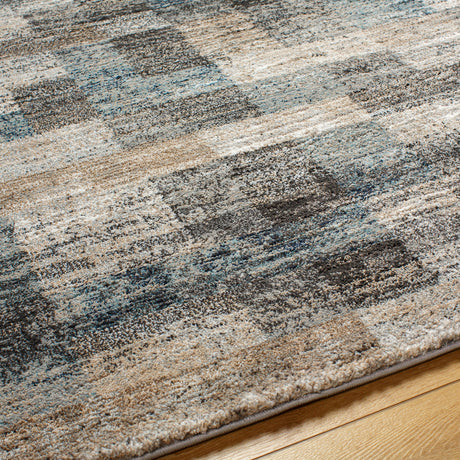 Surya Montana Mtn-2310 Grey, Dark Grey, Nickel, Pewter, Slate Blue Rug.