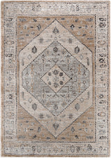 Surya Montana Mtn-2311 Sterling Grey, Grey, Ash, Nickel Rug.