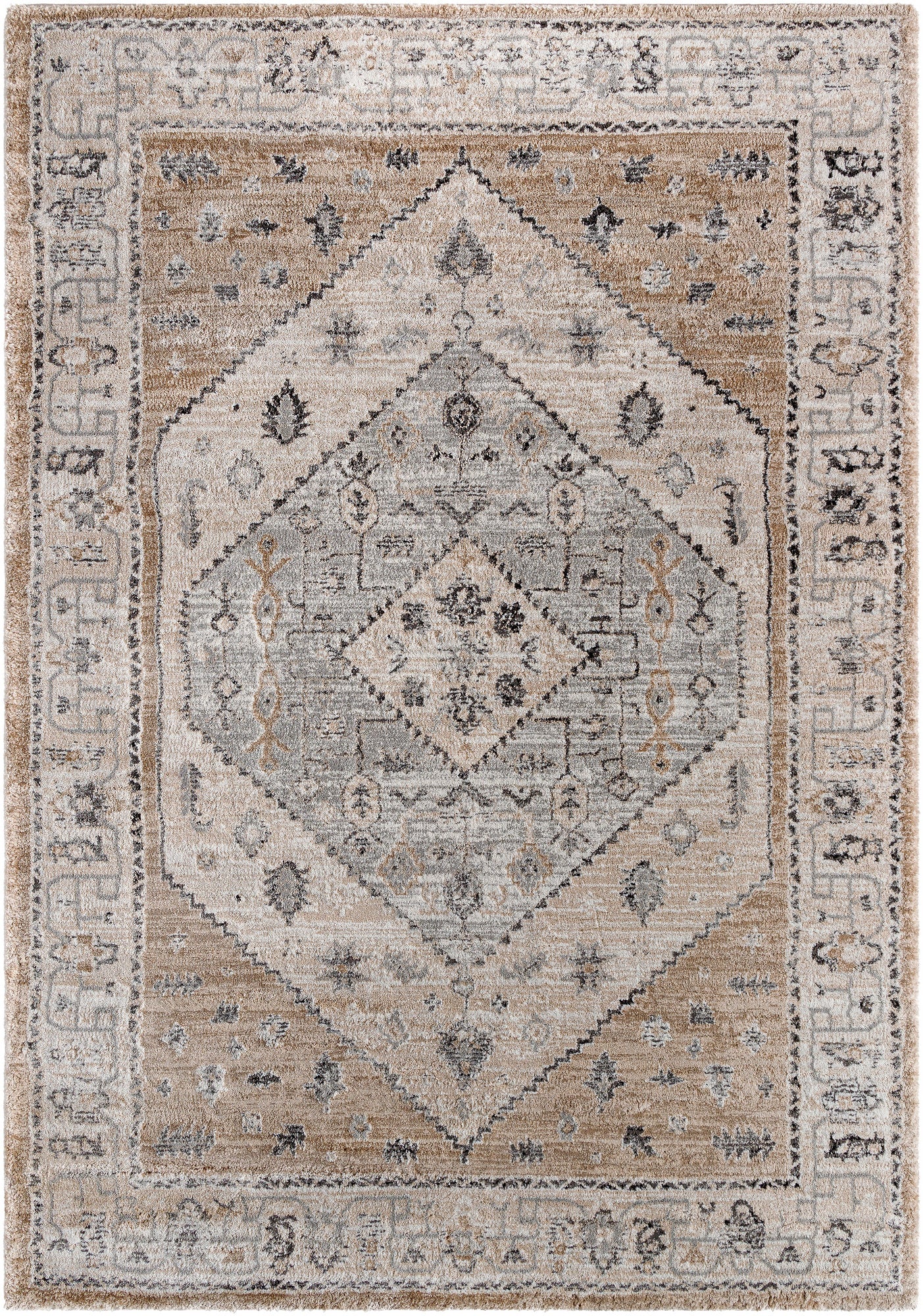 Surya Montana Mtn-2311 Sterling Grey, Grey, Ash, Nickel Area Rug