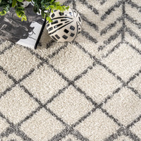 Nuloom Yasmina Transitional Tribal Acge05A Off White Area Rug