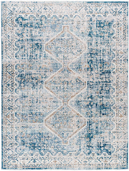 Surya Montreal Mtr-2303 Taupe, Dusty Sage, Teal, Cream, Gray Area Rug