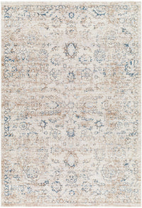 Surya Montreal Mtr-2304 Taupe, Cream, Gray, Teal, Dusty Sage Area Rug