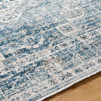 Surya Montreal Mtr-2307 Taupe, Dusty Sage, Teal, Gray, Cream Area Rug
