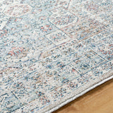 Surya Montreal Mtr-2308 Taupe, Gray, Dusty Sage, Plum, Cream, Teal Rug.