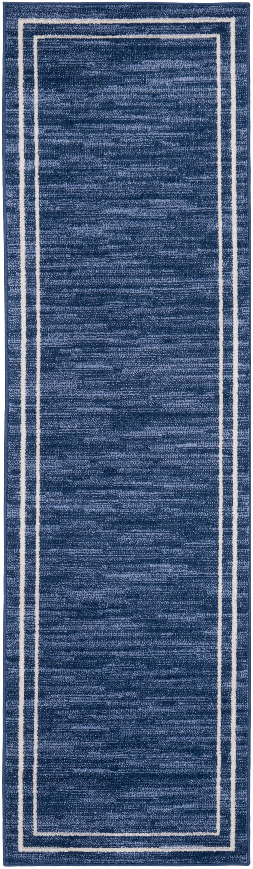 Nourison Nourison Essentials Nre02 Navy/Ivory Area Rug