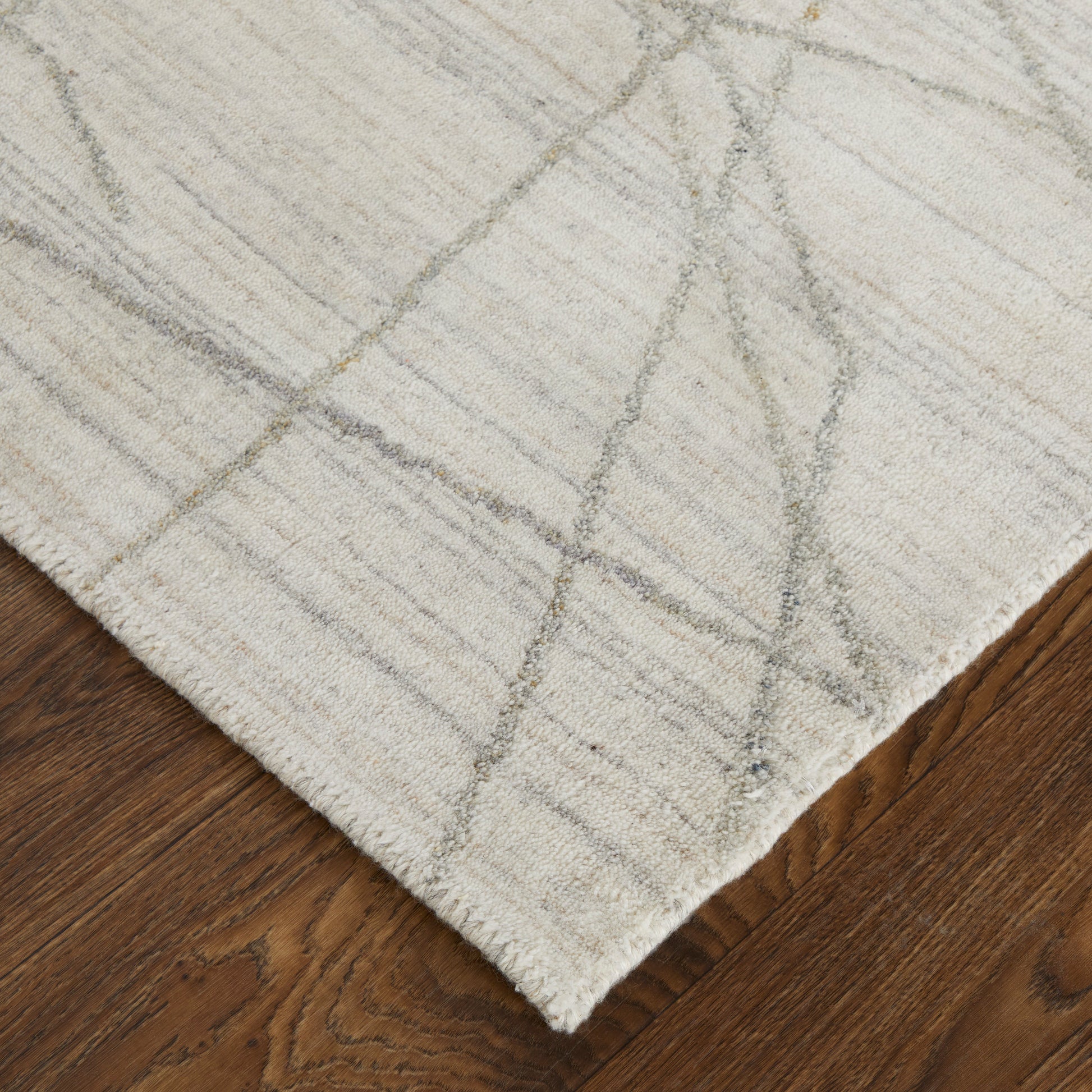 Feizy Whitton Wtn8894F Ivory/Gray Area Rug