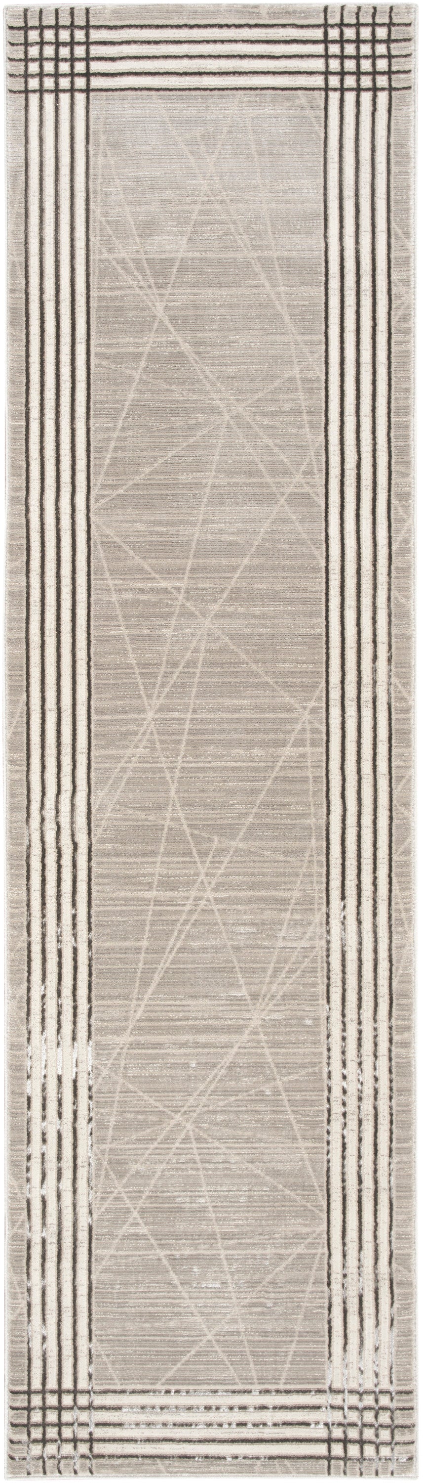 Nourison Desire Dsr01 Grey Silver Area Rug