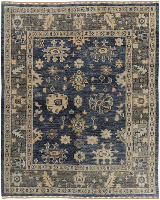 Feizy Fillmore Fil6954F Blue/Gray Area Rug