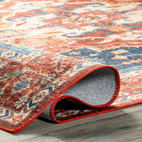 Nuloom Hera Medallion Hjth01B Blue Area Rug