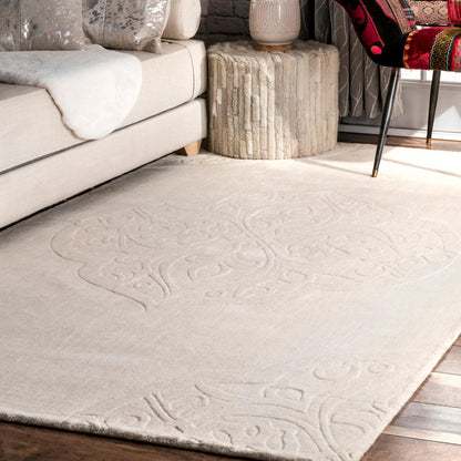 Nuloom Strother Rucs05B Ivory Area Rug