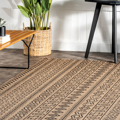 Nuloom Jamie Owdn30B Brown Area Rug