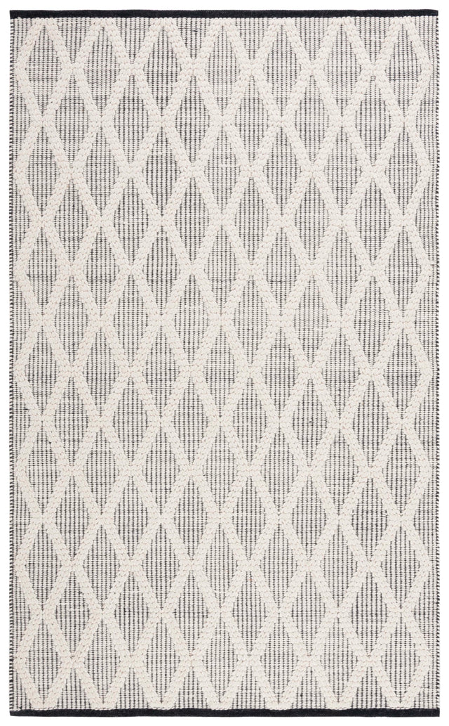 Safavieh Natura Nat206Z Black/Ivory Rug.