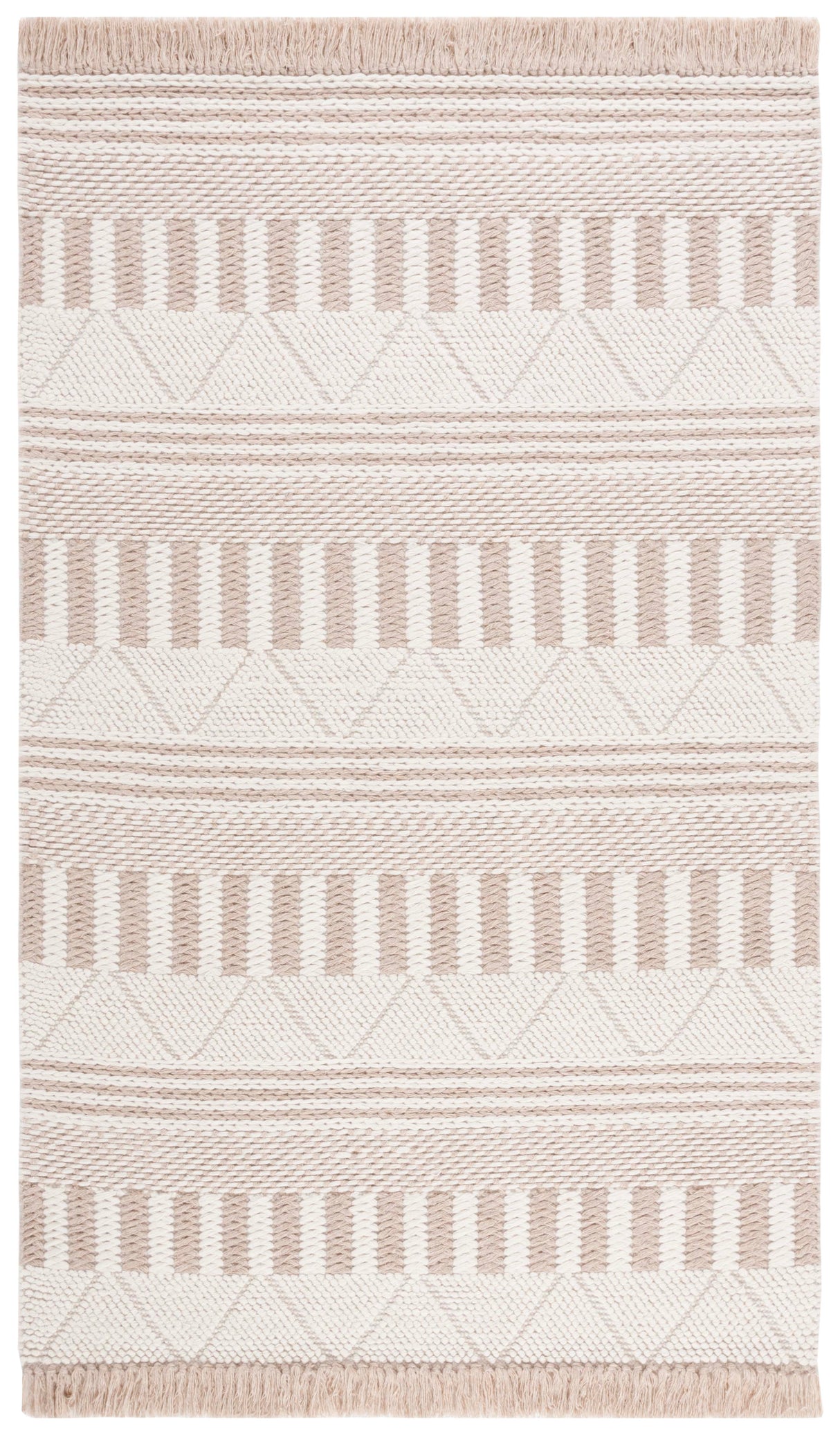Safavieh Natura Nat207E Ivory/Taupe Rug.