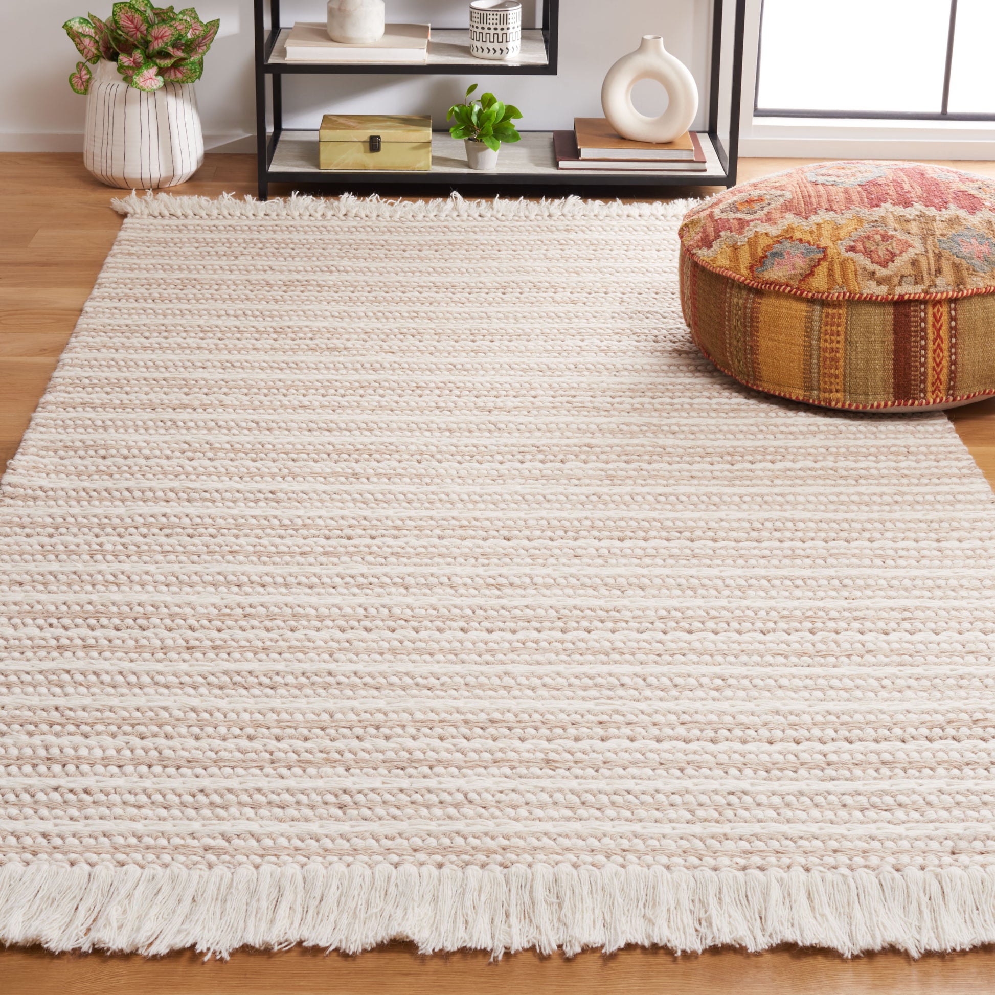 Safavieh Natura Nat208E Taupe/Ivory Area Rug