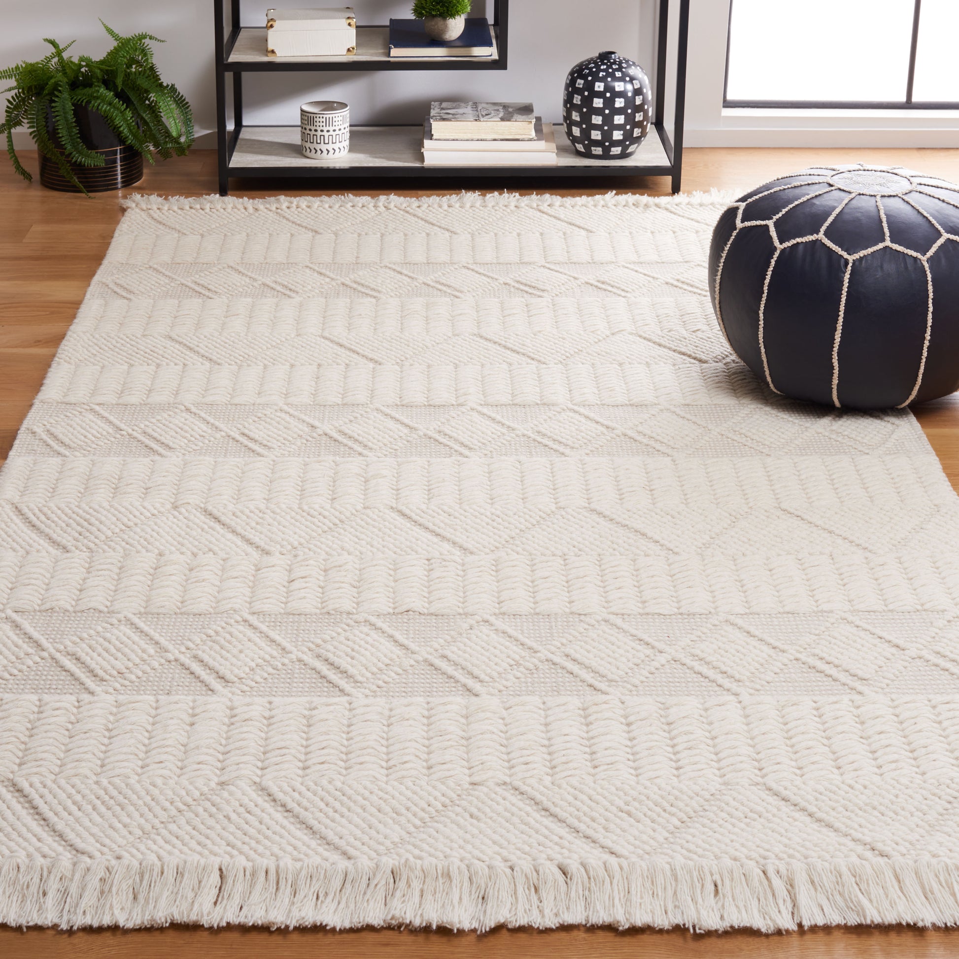 Safavieh Natura Nat209F Ivory/Grey Area Rug