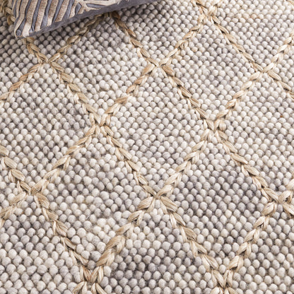 Safavieh Natura Nat223G Light Grey/Natural Area Rug