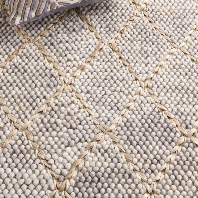 Safavieh Natura Nat223G Light Grey/Natural Rug.